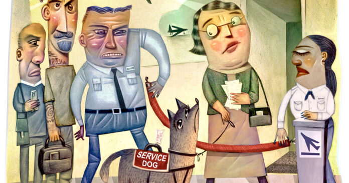 Many Air Travelers With Disabilities Encounter Hurdles to Verify Service Dogs