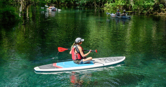 Paddle Boarding Florida’s ‘Spring Runs’