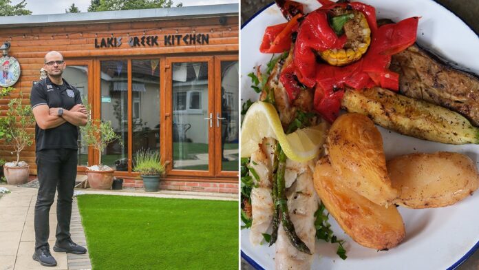 Man's Greek restaurant in backyard honors late immigrant father: It's 'for him'