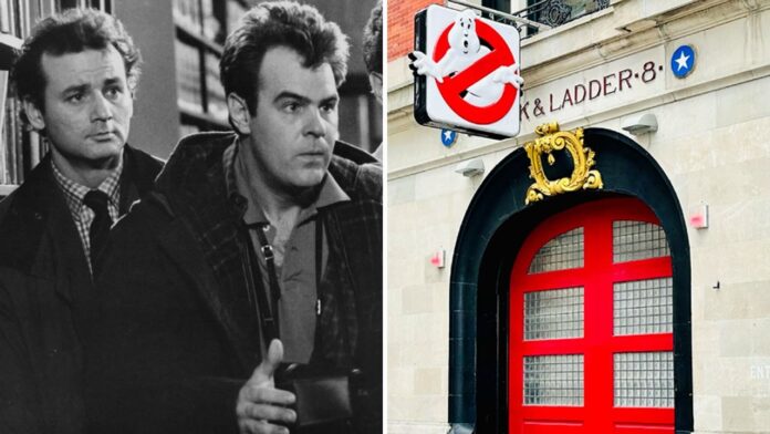 'Ghostbusters' firehouse a tourist hot spot as New York's Bravest fan flames of Hollywood history