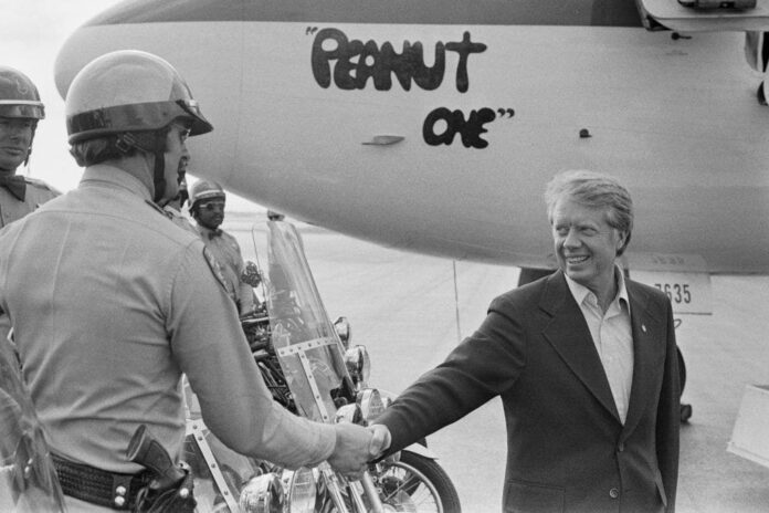 Jimmy Carter carried out this travel ritual 'every time' he boarded a flight