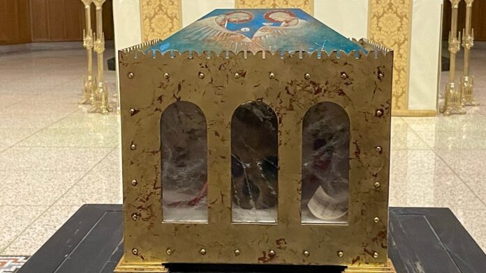 St. Thomas Aquinas' skull travels from from Washington, DC, in St. Thomas Aquinas' skull travels from from Washington, DC, in rare, 10-city tour