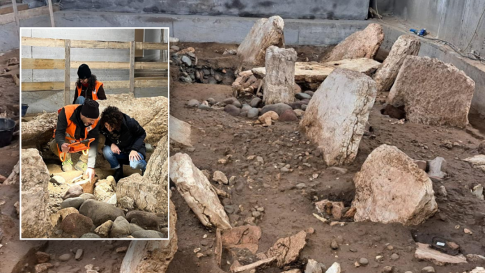 Ancient necropolis uncovered by archaeologists in Trento, Italy