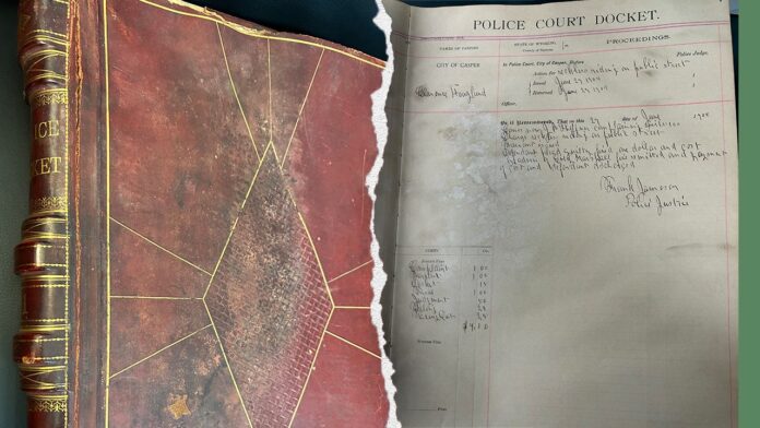 Police book found in Wyoming reveals historical crimes like drunk Police book found in Wyoming reveals historical crimes like drunk horse riding