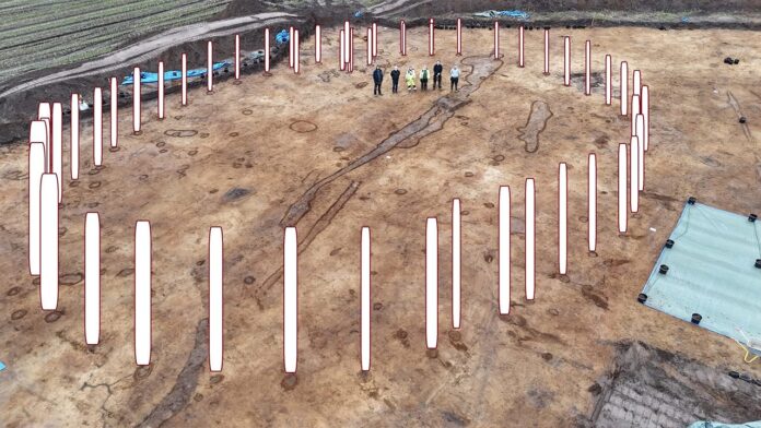 Archaeologists in Denmark unearth ancient structure: 'Large cult facility' Archaeologists in Denmark unearth ancient structure: 'Large cult facility'