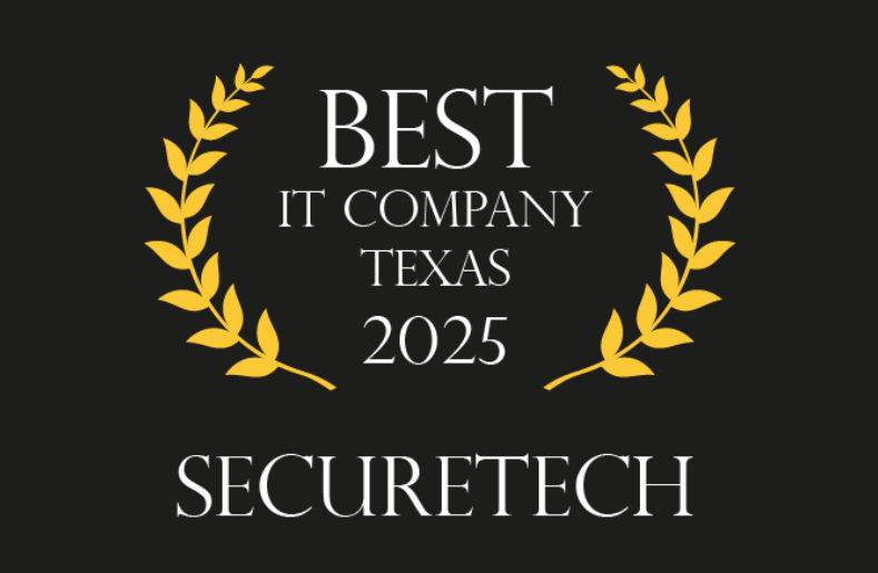 SecureTech Secures Best IT Company in Texas at the 2025 MSP Pie Awards -More Than Twenty Years - Known For Their Dependable and Adaptable IT Services in The Highly Competitive Texas Market 1 20250325 183315135