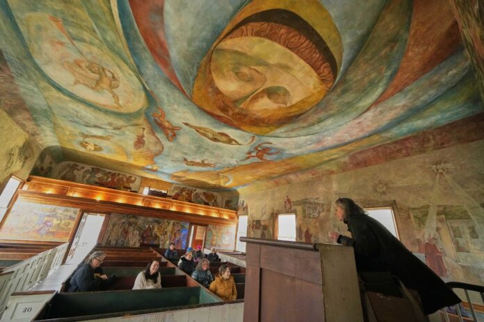 Local ‘Sistine Chapel’ in Maine has impressive interior not largely known to the public