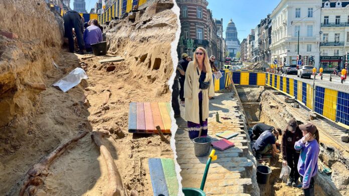 Medieval skeletons found in the heart of major city during archaeological excavation