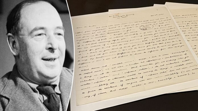 Rare letter revealing insights on Christianity, poetry on display at Rare letter revealing insights on Christianity, poetry on display at Museum of the Bible