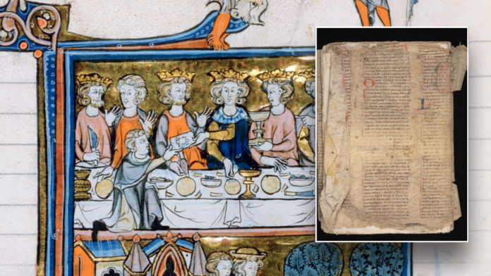 Rare medieval King Arthur manuscript revealed by University of Cambridge, stunning historians