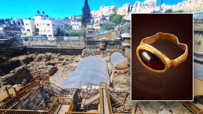 Ancient child's gold ring unearthed in Israel dates back 2,300 years
