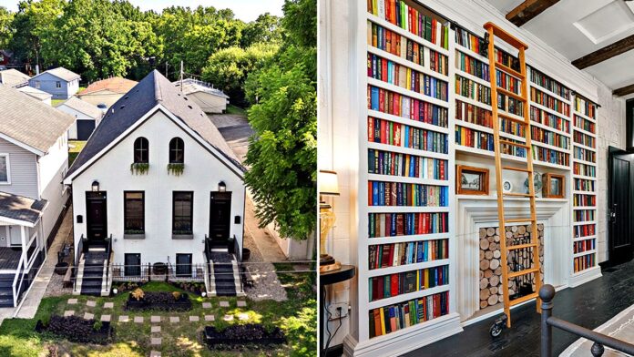 Bookworm's dream home with 7,000 books hits market for $1.6M in Columbus