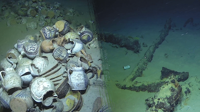 Deepest-ever French shipwreck discovered with 16th century Italian ceramics