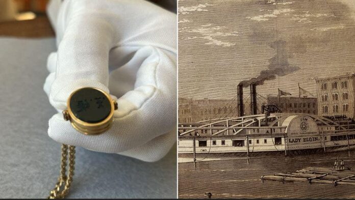 Pocket watch from 1860 Lake Michigan shipwreck returned to British politician's hometown