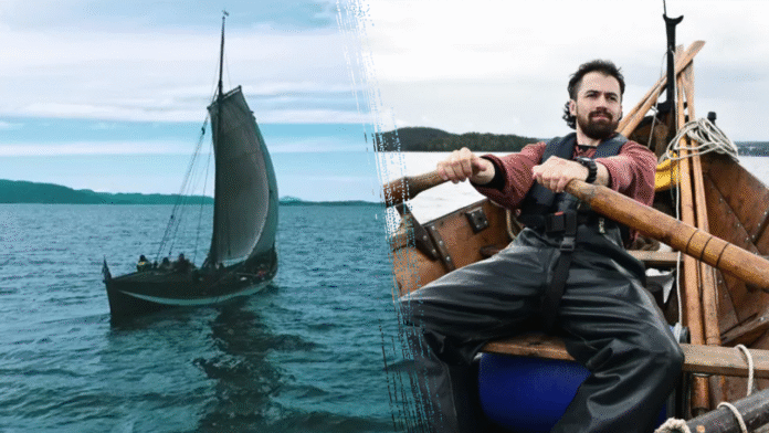 Swedish archaeologist spends three years sailing in a replica Viking boat
