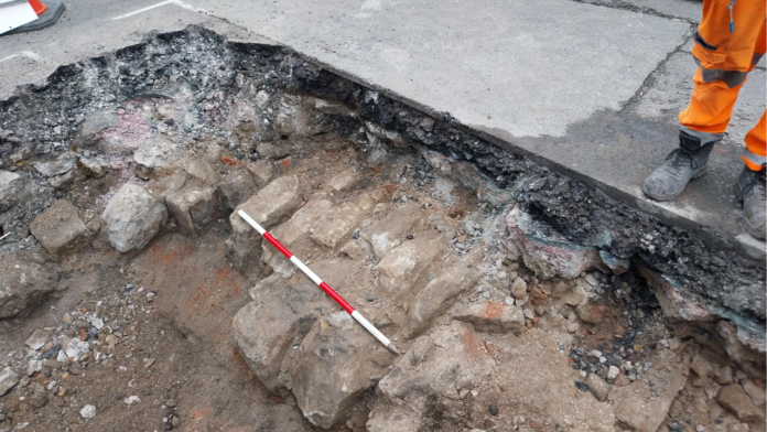Dramatic sinkhole in York reveals remnants of large medieval St Dramatic sinkhole in York reveals remnants of large medieval St Leonard's Hospital