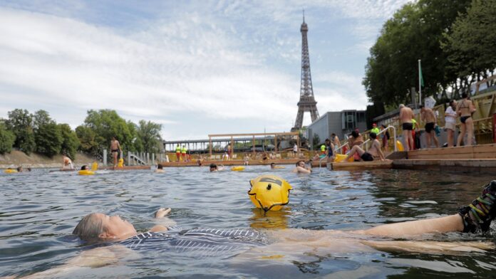 Seine River in Paris reopens for public swimming after Olympic cleanup efforts