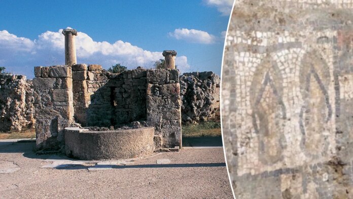 Ancient Roman mosaic reveals image of 4th century flip-flops in Sicily