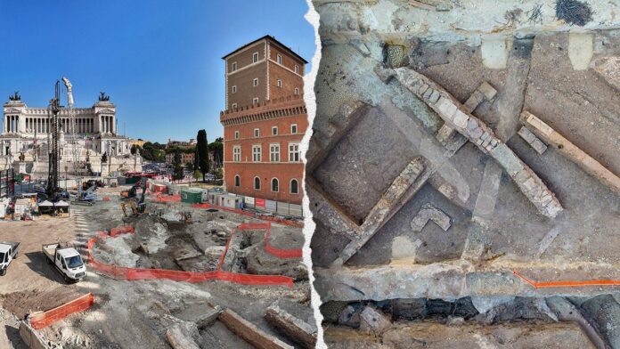 Unearthed in Rome during subway work, ancient apartment building predates Christ