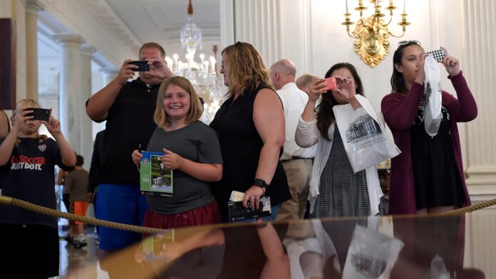 White House tours are paused as construction begins on new State Ballroom