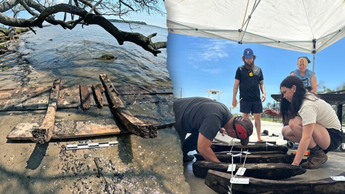 Archaeologists find likely remains of 18th century enemy ship in North Carolina