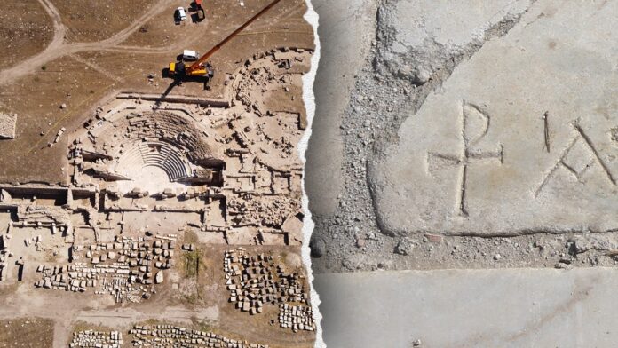 Massive Roman council hall discovered in biblical city Laodicea in Turkey