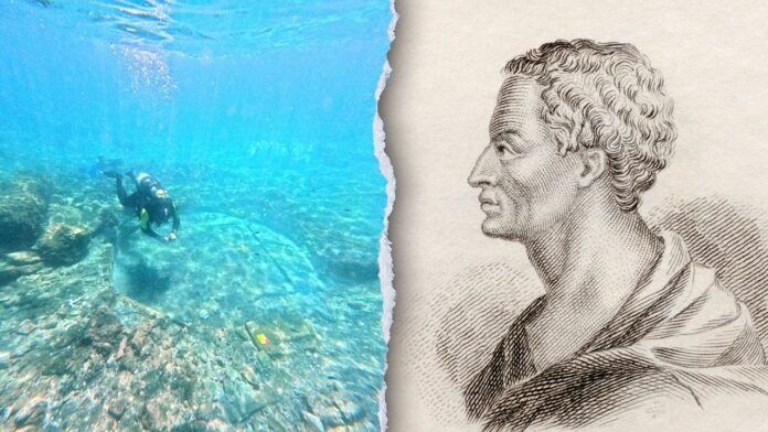 Underwater Roman bathhouse near Naples may have belonged to orator Cicero