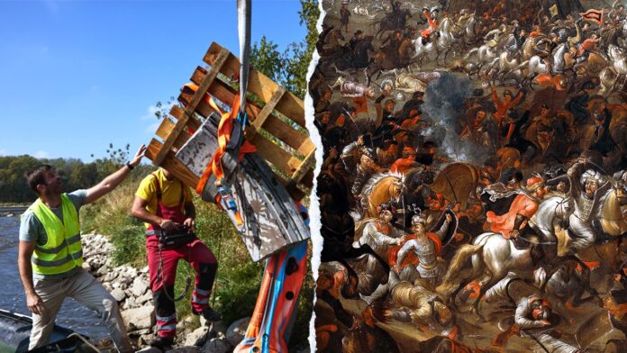 Royal palace artifacts discovered in Poland's Vistula River after centuries