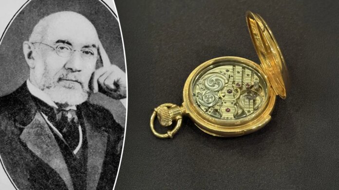 Isidor Straus' pocket watch from Titanic sinking fetches $2.3 million at auction