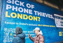 UAE gym’s controversial London phone theft ads spark social media debate UAE gym's controversial London phone theft ads spark social media debate