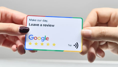 google reviews Google review card