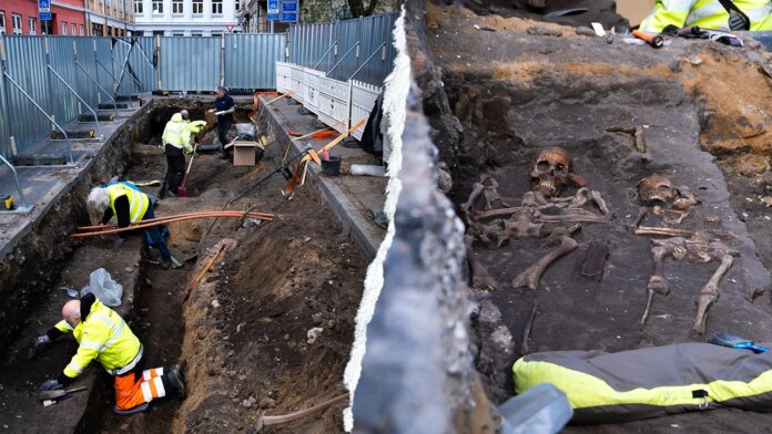 Danish archaeologists uncover 77 medieval graves showing hardship Danish archaeologists uncover 77 medieval graves showing hardship