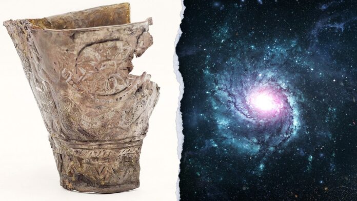 Earliest depiction of cosmic creation may be depicted on ancient silver cup