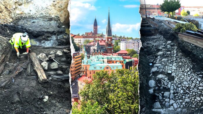 Swedish archaeologists uncover remnants of 16th-century city beneath Gothenburg