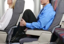 Viral airplane sleep trend sparks safety concerns as passengers pull feet onto seats Viral airplane sleep trend sparks safety concerns as passengers pull feet onto seats