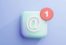 Cold Emailing Strategies That Actually Work Email icon with one notification
