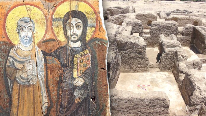 Ancient Christian monastic complex uncovered by archaeologists in Egypt's Sohag province