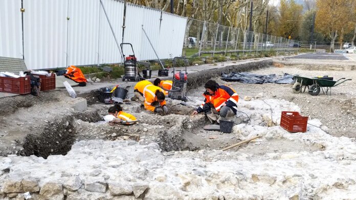 Gallows from 16th century discovered by archaeologists in Grenoble, France Gallows from 16th century discovered by archaeologists in Grenoble, France