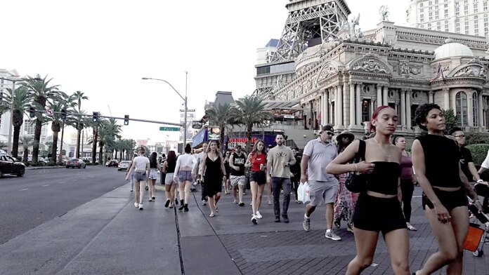 Las Vegas tourism numbers drop 7.4% in 2025 to decade-low visitor levels