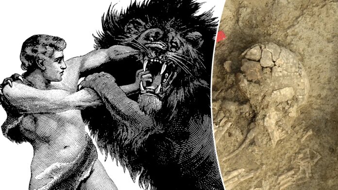 Man of 6,000 years ago survived lion attack in Bulgaria, skeleton reveals