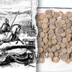 Roman coins hoard of 450 silver pieces found in Lower Saxony Germany Roman coins hoard of 450 silver pieces found in Lower Saxony Germany