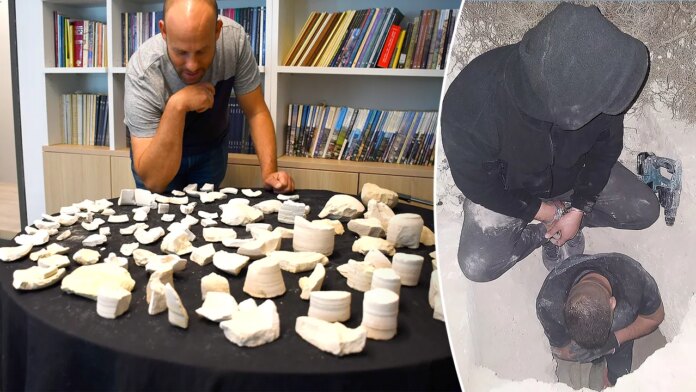 Israel sting operation uncovers 2,000-year-old workshop near Jerusalem pilgrimage path