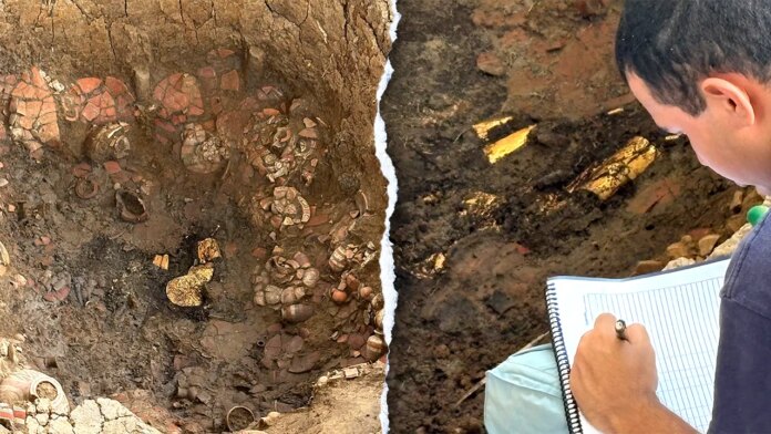 Archaeologists discover gold-laden burial in Panama from 1,000 years ago