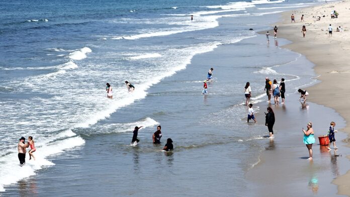 Certain West Coast beaches are under health advisory for bacteria levels