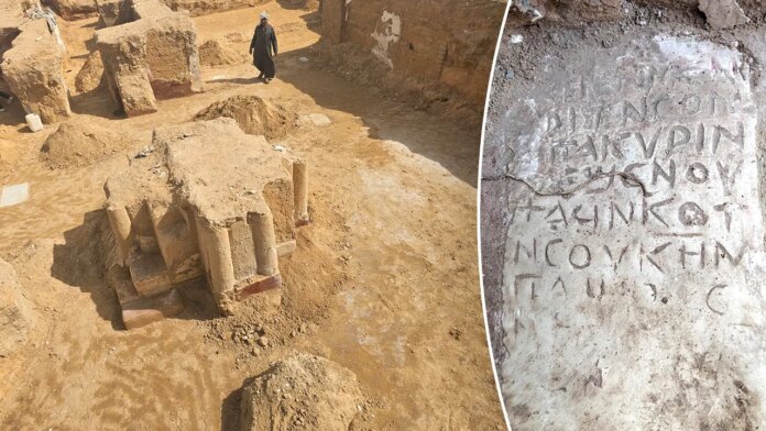 Egyptian archaeologists uncover 5th-century Coptic monastic site in Beheira area