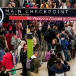 Flight passengers use TSA PreCheck Touchless ID to skip long airport lines Flight passengers use TSA PreCheck Touchless ID to skip long airport lines