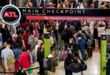 Flight passengers use TSA PreCheck Touchless ID to skip long airport lines Flight passengers use TSA PreCheck Touchless ID to skip long airport lines