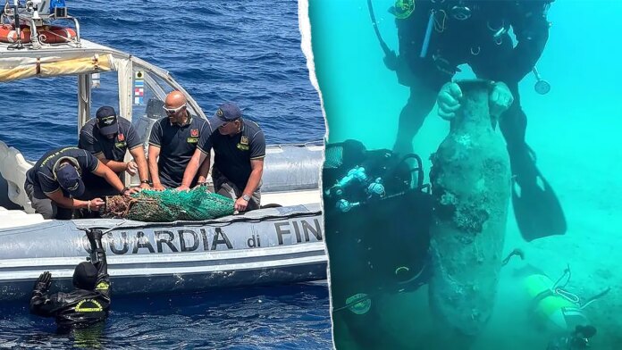 Italian authorities surprised to discover Roman merchant shipwreck in Ionian Italian authorities surprised to discover Roman merchant shipwreck in Ionian Sea