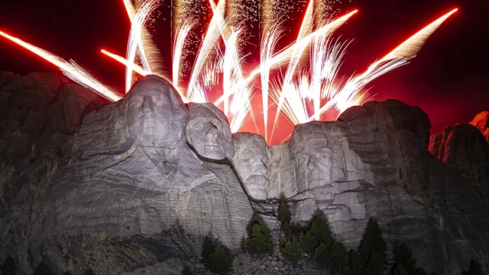 Mount Rushmore to host fireworks for America's 250th birthday celebration