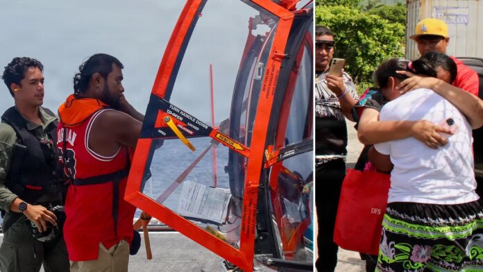 Coast Guard rescues stranded family in Pacific after boat failure Coast Guard rescues stranded family in Pacific after boat failure sets them adrift